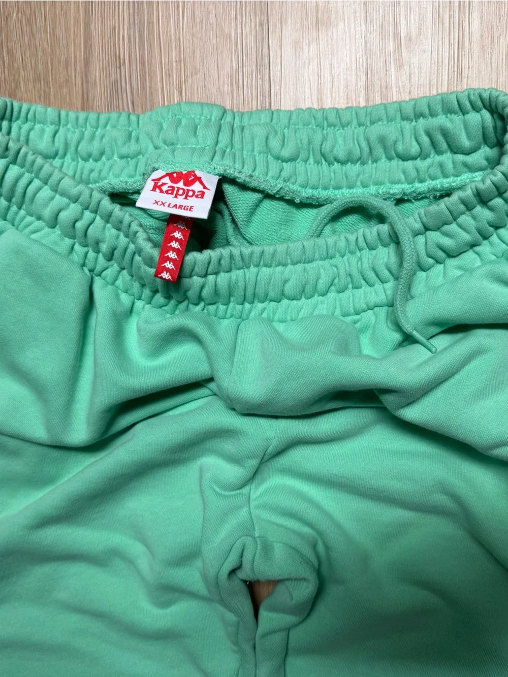 Kappa Vintage Men’s Mint Green Logo Jogger Sweatpants